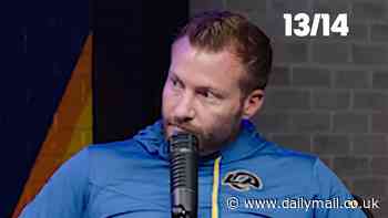 Rams coach Sean McVay shows off INSANE knowledge about team's opponents after discovering 2024 schedule