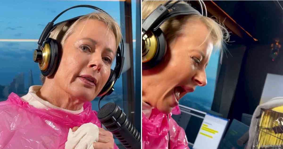 Radio host left bleeding after being attacked by bird during live broadcast