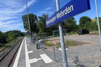 Bahnhof Wehrden bekommt neue Zuwegung