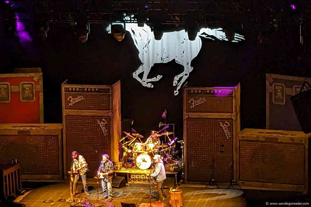 Gonzo Report: Neil Young and Crazy Horse delight youngsters at SDSU