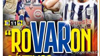 "RoVARon": La reacción del Diario Líbero tras empate de Alianza Lima y Colo Colo