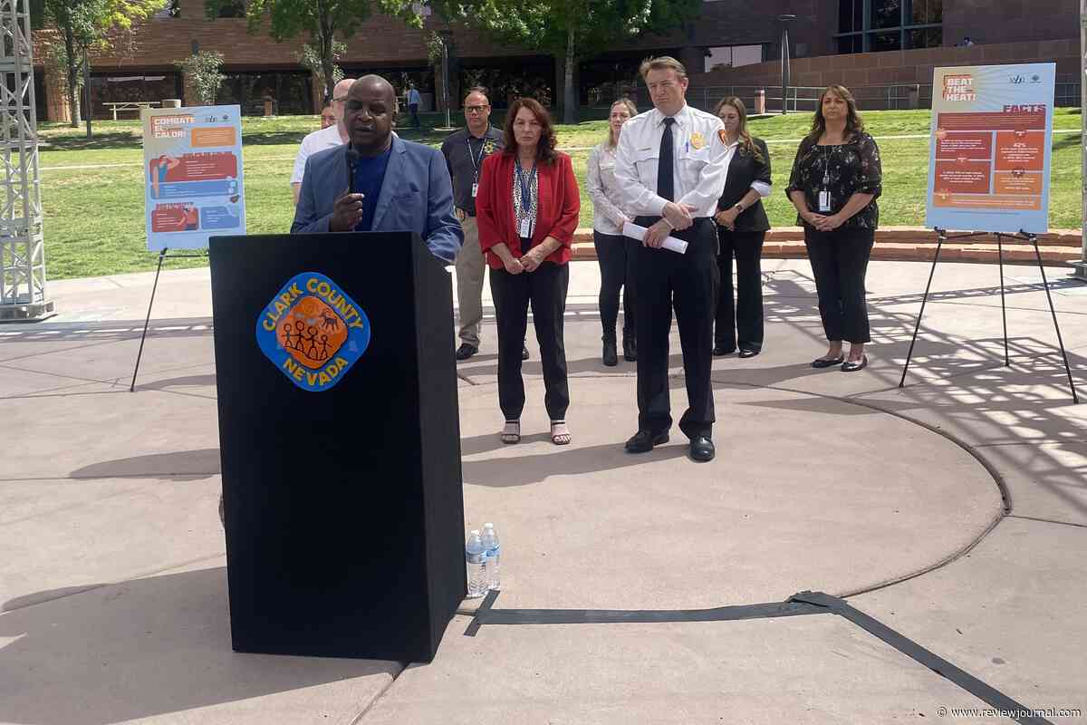 Clark County officials launch heat safety awareness campaign
