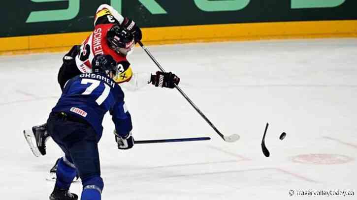 Sweden beats Kazakhstan to keep perfect record at hockey worlds, Austria upsets Finland