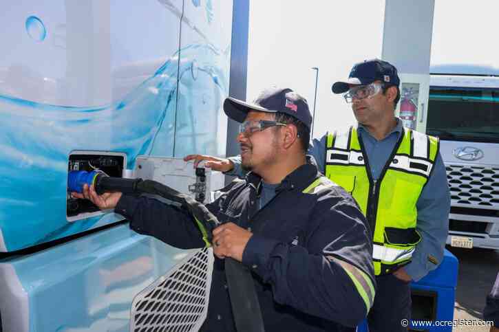 First commercial hydrogen fueling station in the nation for big rigs set to open in California