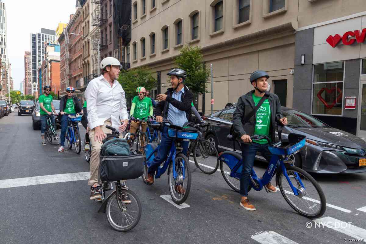 NYC DOT invites commuters to join the citywide Bike-to-Work Day tomorrow