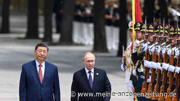 Putin reist mit großem Tross nach China – doch Xi sieht von Schwärmereien ab