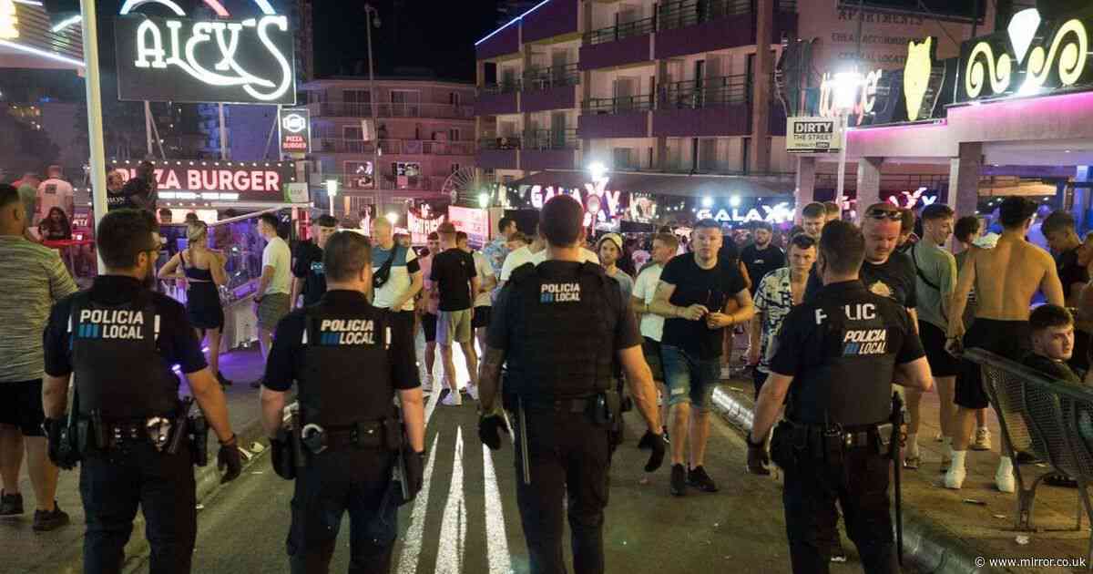 British tourist in Magaluf 'sex assault' ordeal as two men 'dragged her off strip to secluded area'