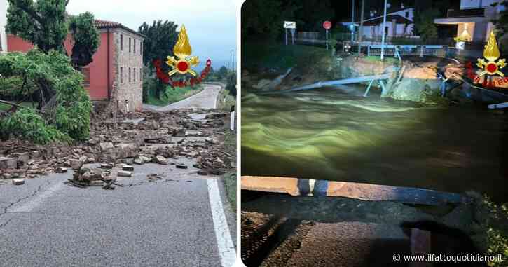 Maltempo, allarme rosso in Veneto: allagamenti e ponti crollati.  Zaia: “Disastro”. Un disperso nel Comasco
