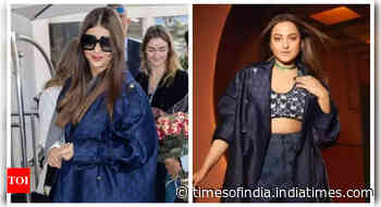 Aishwarya gets inspired by Sonakshi's outfit: PICS
