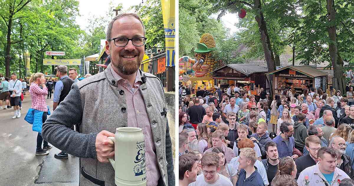 Erlanger Bergkirchweih 2024: Oberbürgermeister verrät bei Anstich sein Lieblingsbier