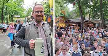 Erlanger Bergkirchweih 2024: Oberbürgermeister verrät bei Anstich sein Lieblingsbier