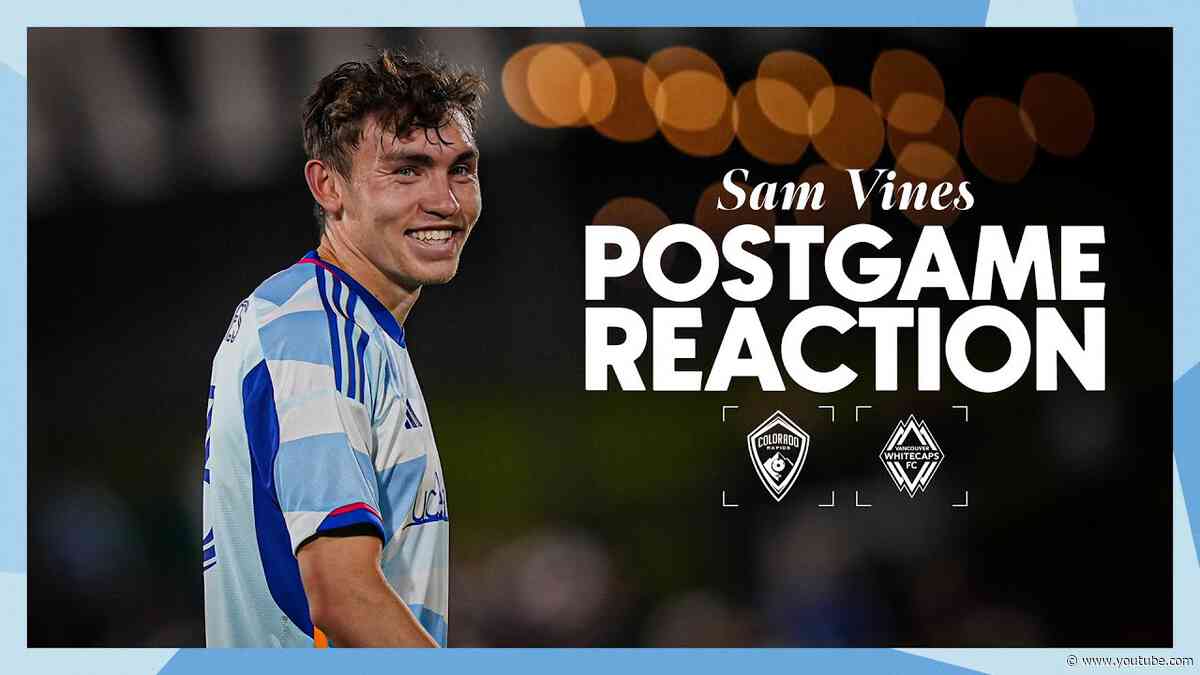 Postgame Reaction | Sam Vines on team's clean sheet against Vancouver, growth of team