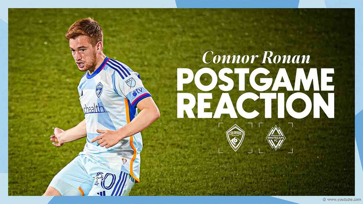 Postgame Reaction | Connor Ronan on coming back from injury, competition in the midfield
