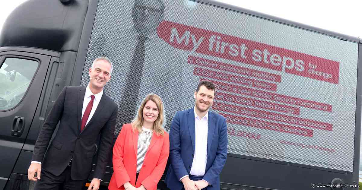 Shadow Minister Peter Kyle launches Labour's 'first key steps' in Northumberland