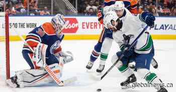 Pickard to start in net for Game 5 of Oilers’ series vs. Canucks