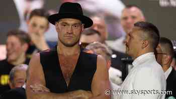 Fury refuses Usyk face-off: He's a scary dude!
