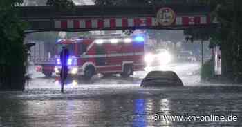Unwetter in Südddeutschland: Überflutungen in Nürnberg, Hagel sorgt für Stillstand auf A8