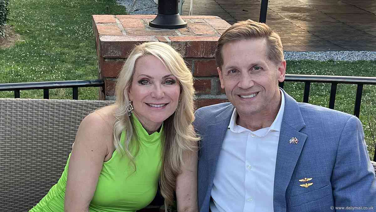 Georgia Republican files for divorce from blonde bombshell oncologist wife who teases 'he will not be forthcoming' about how their marriage REALLY unraveled after 12 years together raising seven children