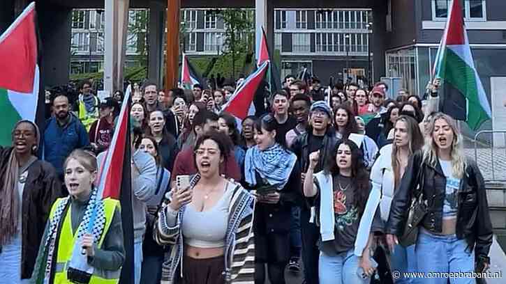 Actievoerders dreigen bij protest met bezetting van Tilburgse universiteit