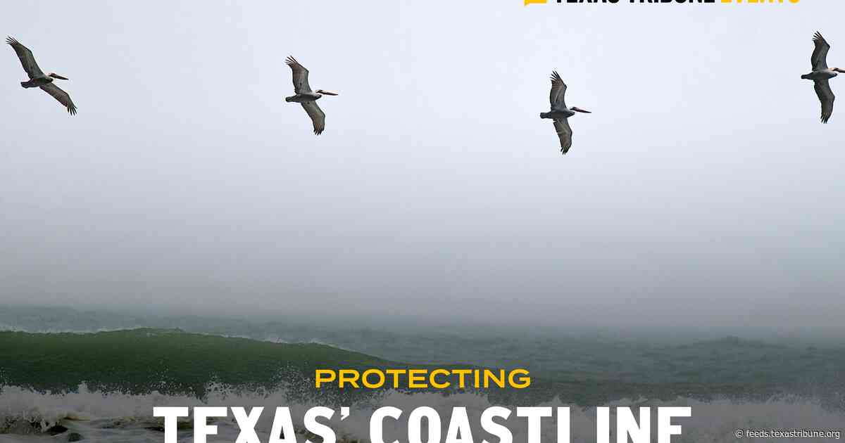 Join us for a June 18 conversation on protecting Texas’ coastline