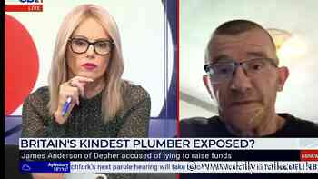 'I'm only human': Britain's 'kindest' plumber issues grovelling apology amid claims he faked stories about helping vulnerable people - but denies spending public donations on a house and car