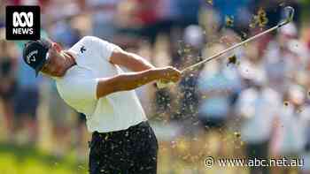 Schauffele equals major record to lead PGA Championship