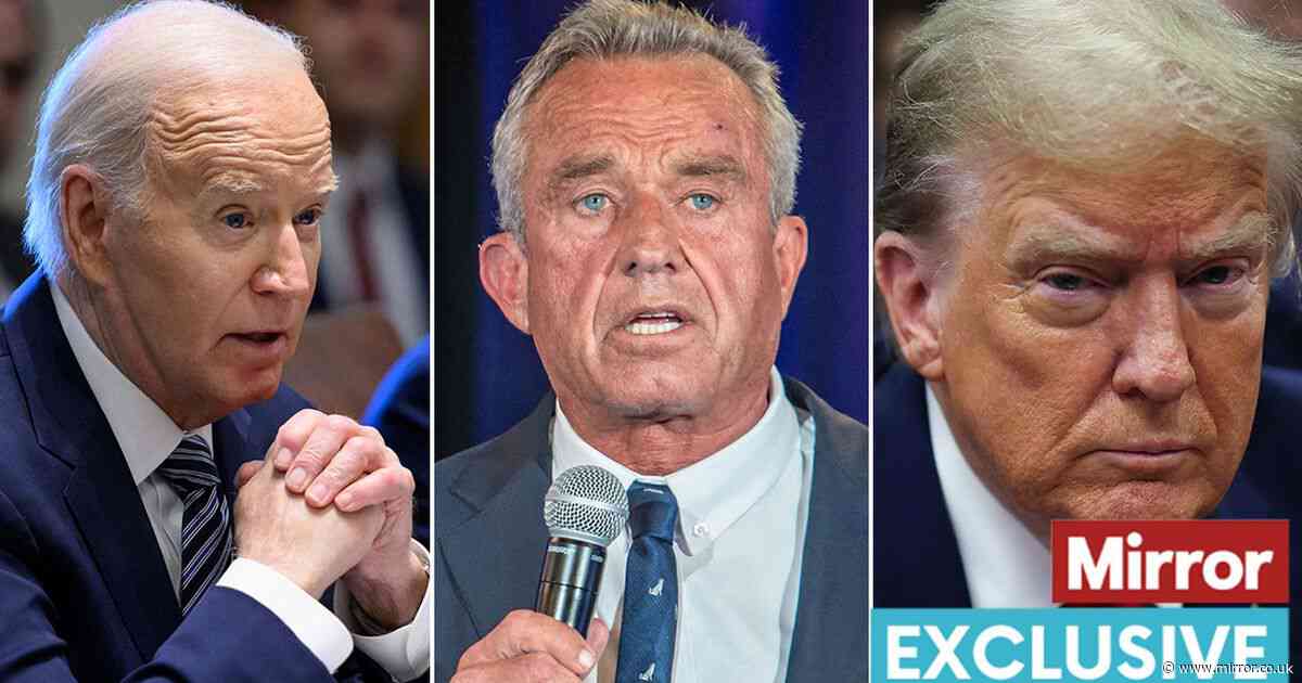 Joe Biden and Donald Trump 'threatened' by 'wild card' RFK Jr as he's barred from debates