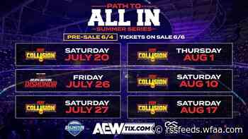 All Elite Wrestling to hold six shows in Arlington this summer