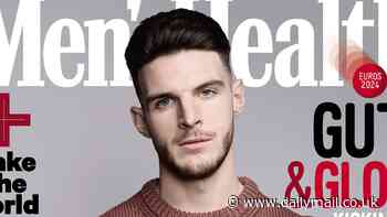 Declan Rice issues England rallying cry ahead of Euro 2024 and reveals the surprise secret to Arsenal's success, as he becomes cover star for Men's Health