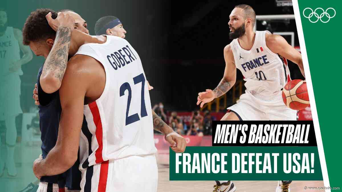 What an upset! 😳 | 🇫🇷🆚🇺🇸 at Tokyo 2020 | Full Game