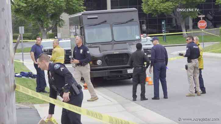 UPS driver fatally shot in Irvine; suspect in custody