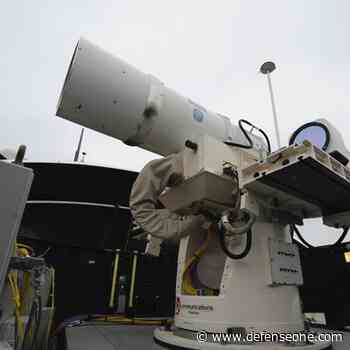 Navy secretary vows more money for anti-drone lasers