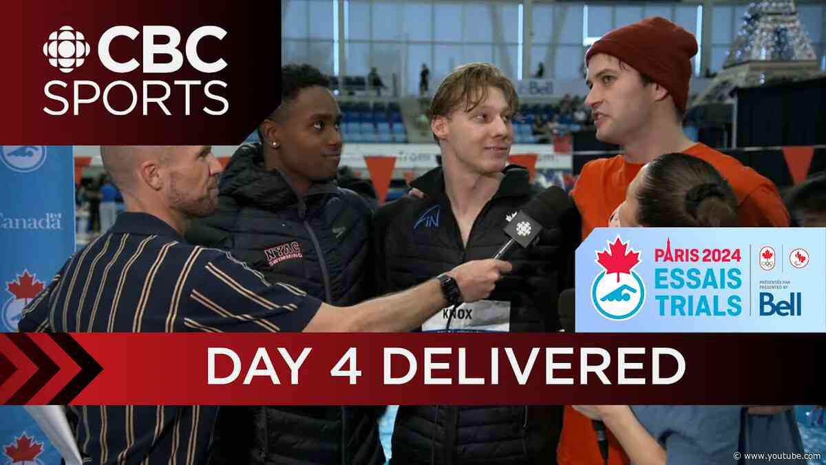 Summer McIntosh breaks another world record and expectations for Day 5 at swim trials | CBC Sports