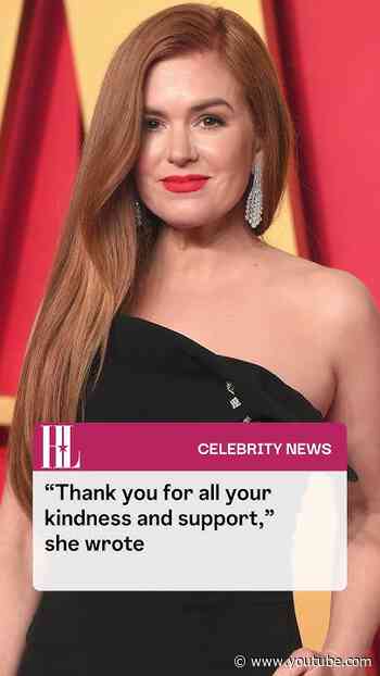 Isla Fisher thanked her fans for their "support" amid her divorce from Sacha Baron Cohen.