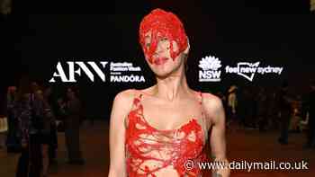 Leaving the worst for last? Injury runway show at Australian Fashion Week attracts the event's wildest outfits yet
