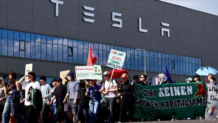 Omstreden uitbreiding Duitse Tesla-fabriek mag doorgaan, meer protest aangekondigd
