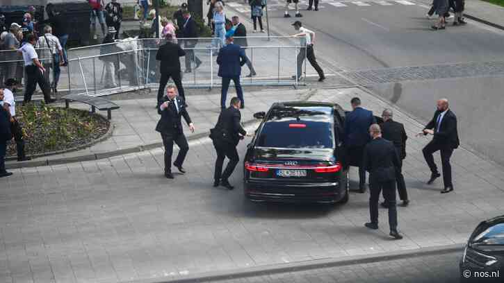 Premier Slowakije neergeschoten, verkeert in levensgevaar