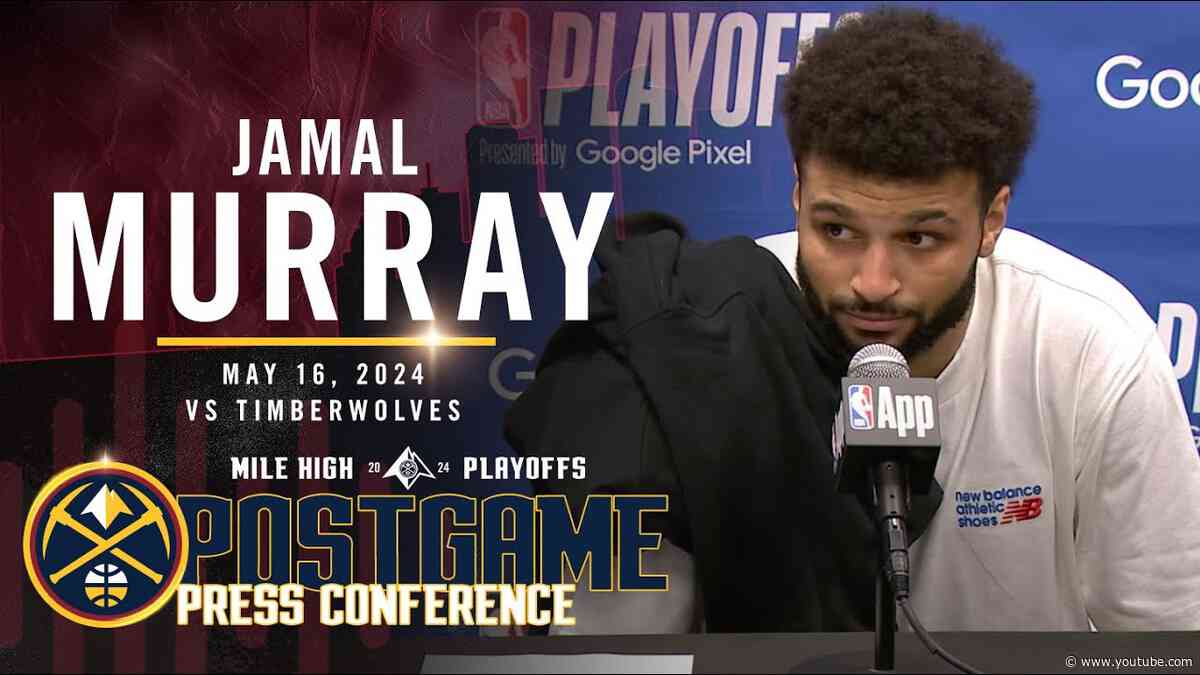 Jamal Murray Full Post Game Six Press Conference vs. Timberwolves 🎙