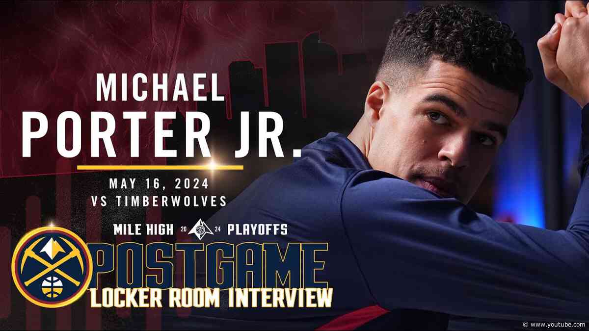Michael Porter Jr. Full Post Game Six Locker Room Interview vs. Timberwolves 🎙