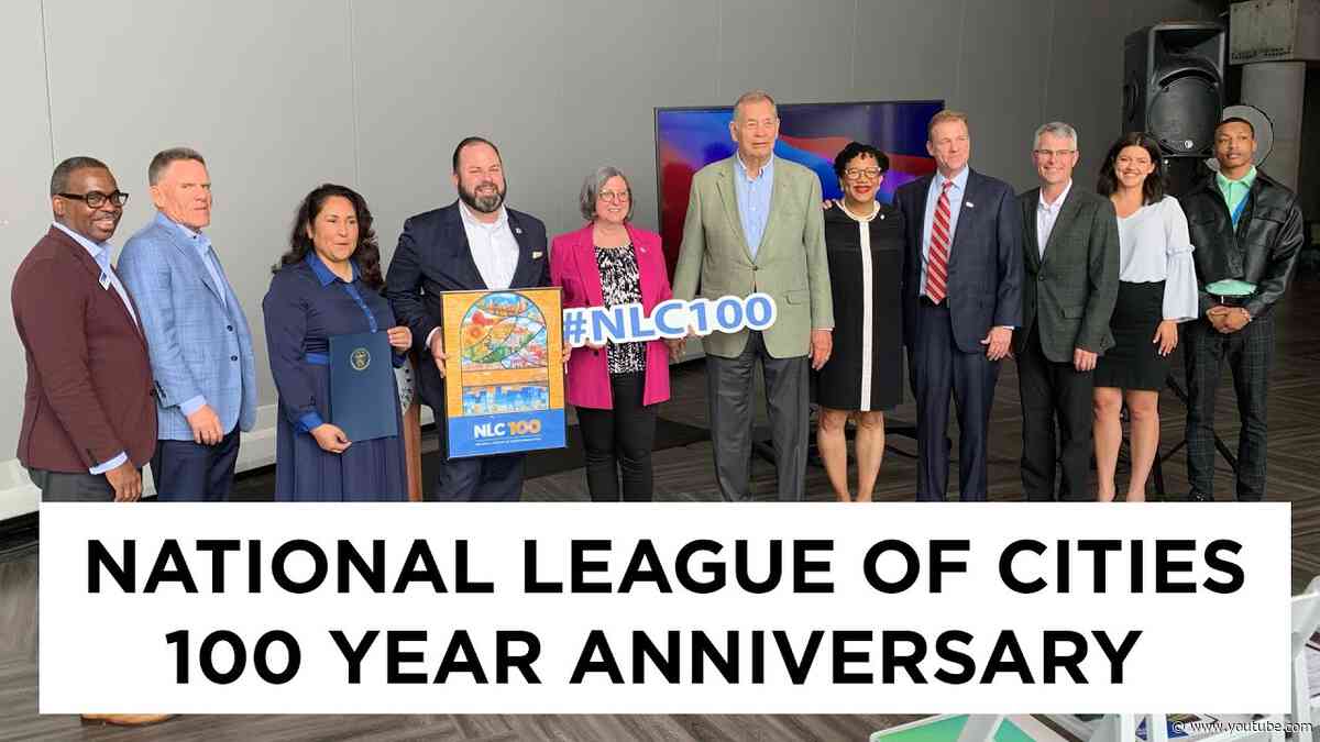 National League of Cities Roadshow: 100 Year Anniversary