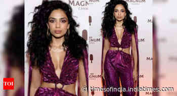 Sobhita Dhulipala makes a shimmery statement at Cannes