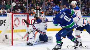 J.T. Miller's late goal gives Canucks 3-2 win over Oilers in Game 5