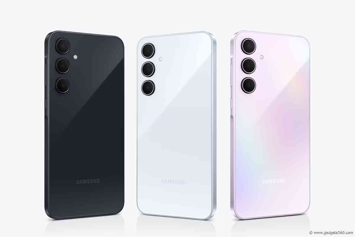 Samsung Galaxy M35 Design and Colour Options Leaked Ahead of Debut; Bears Striking Resemblance to Galaxy A35