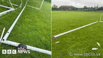 Vandals cause thousands in damage at football club