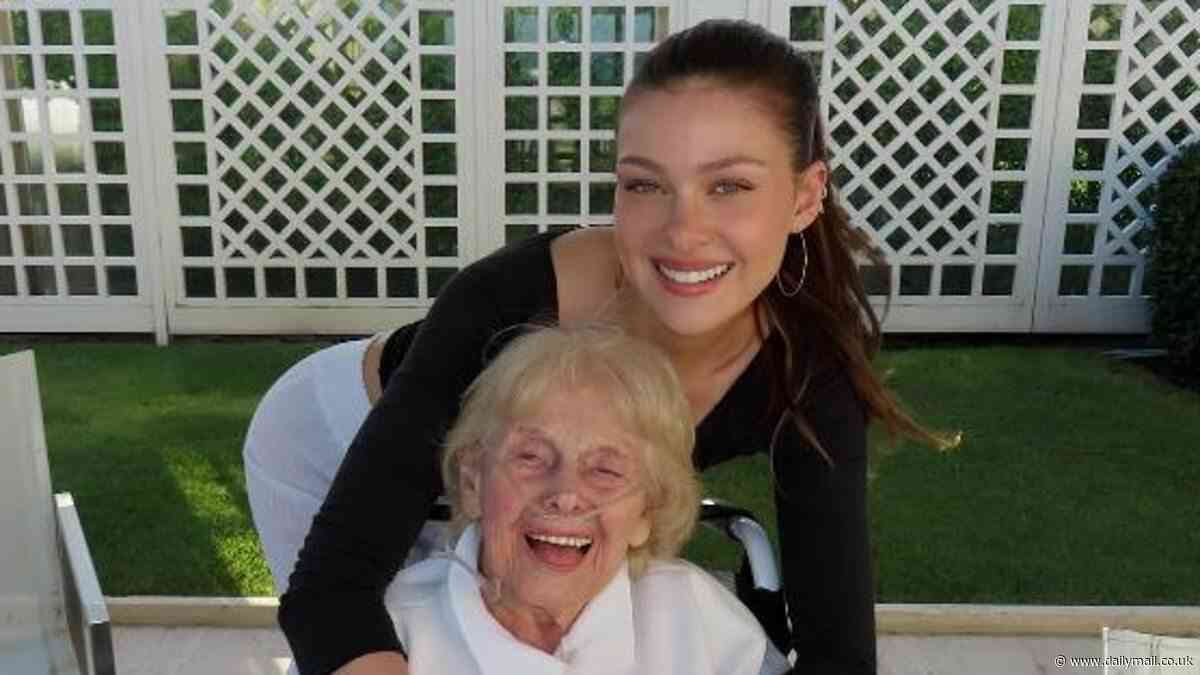 Nicola Peltz's brother Bradley reveals their grandmother Bunny passed away at 95 as he shares touching tribute: 'We lost my angel on earth'