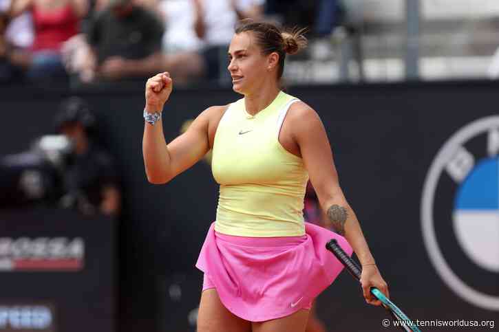 Rome: Aryna Sabalenka ousts Danielle Collins, gets her major wish instantly fulfilled