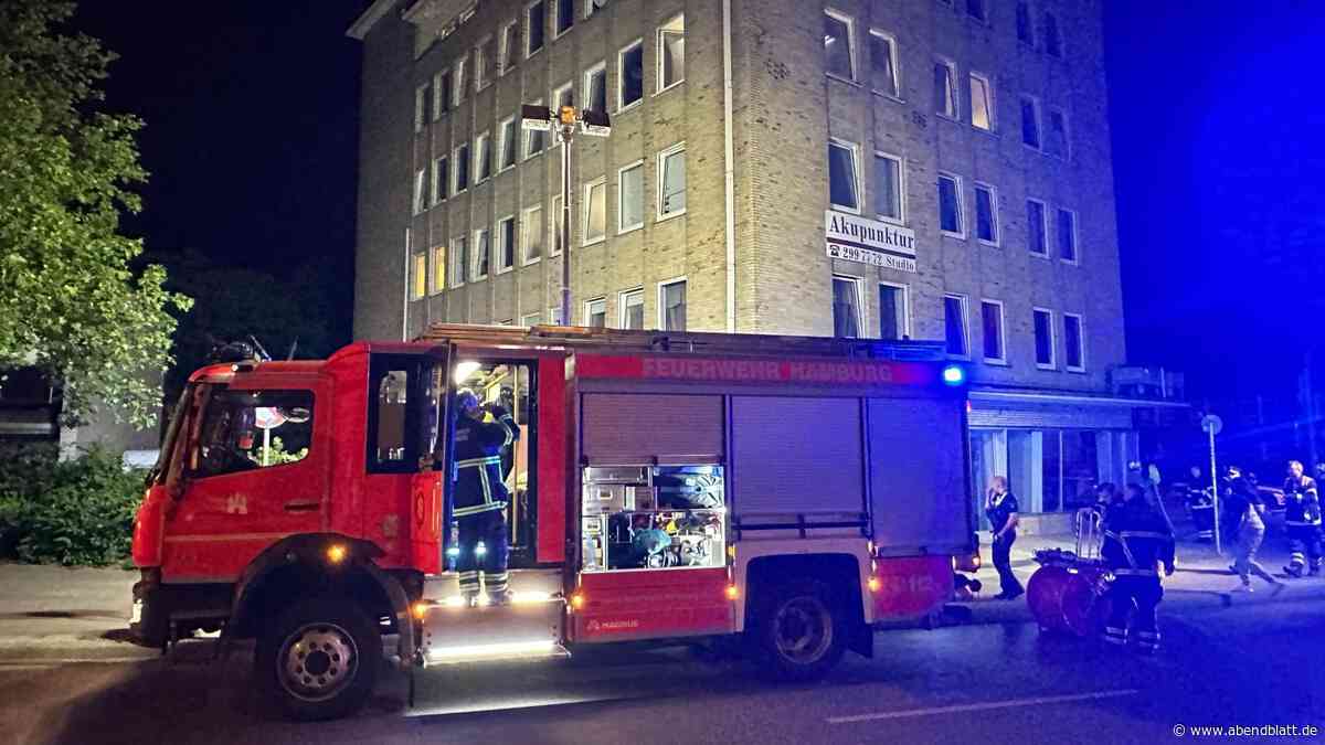 Brand in illegaler Unterkunft an der Hamburger Straße