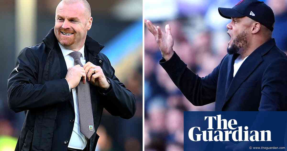 Sean Dyche, Vincent Kompany and Burnley’s surprising red card stats | Richard Foster