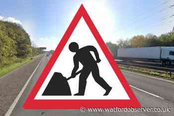 M1 motorway among planned road closures in Watford area