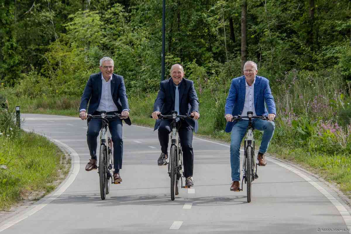 Nieuw deel doorfietsroute Assen-Groningen open